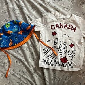 Canada Kids White T-Shirt